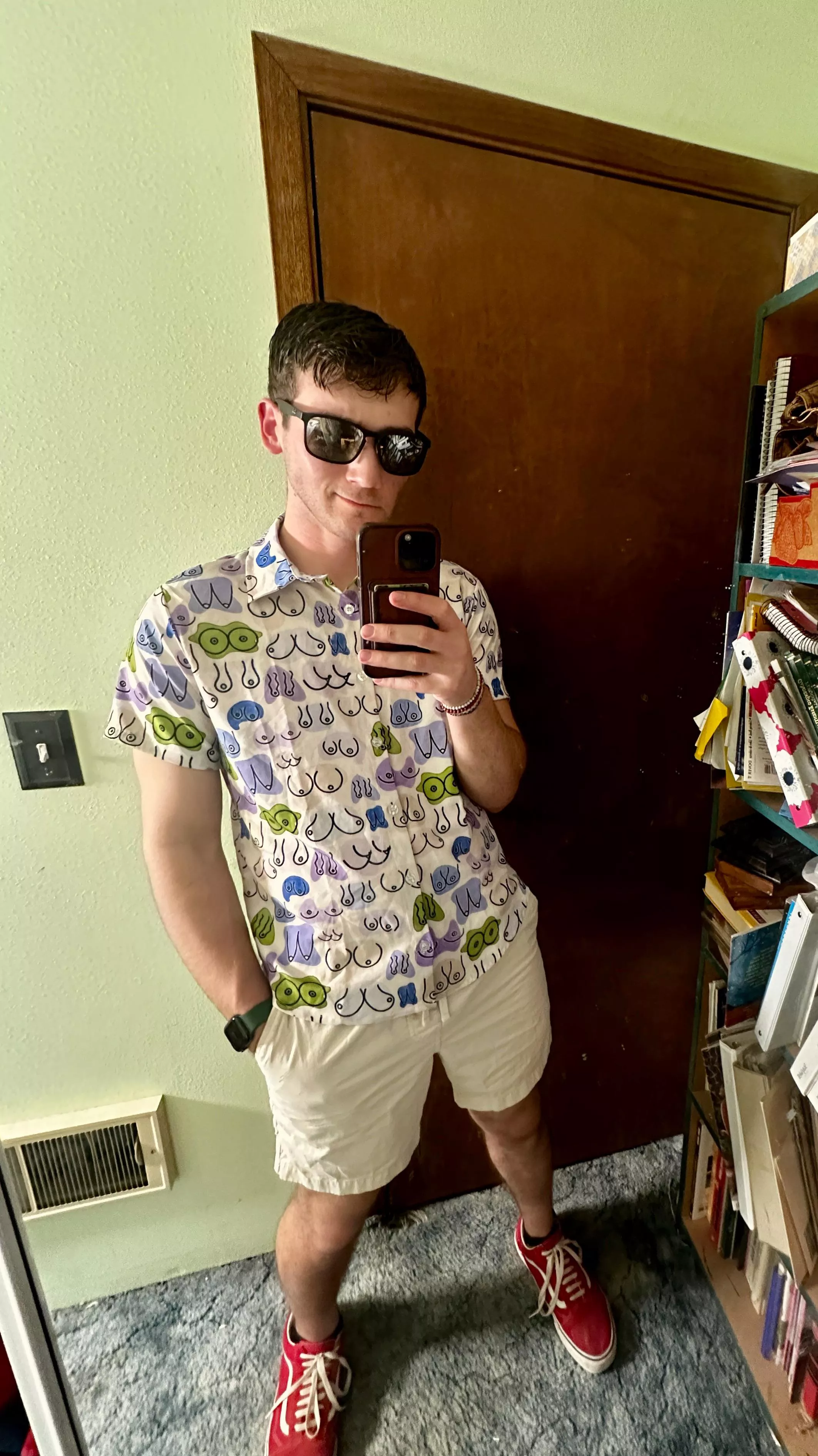 Getting ready to go out! Would you dance with me? posted by Noseclamper3000