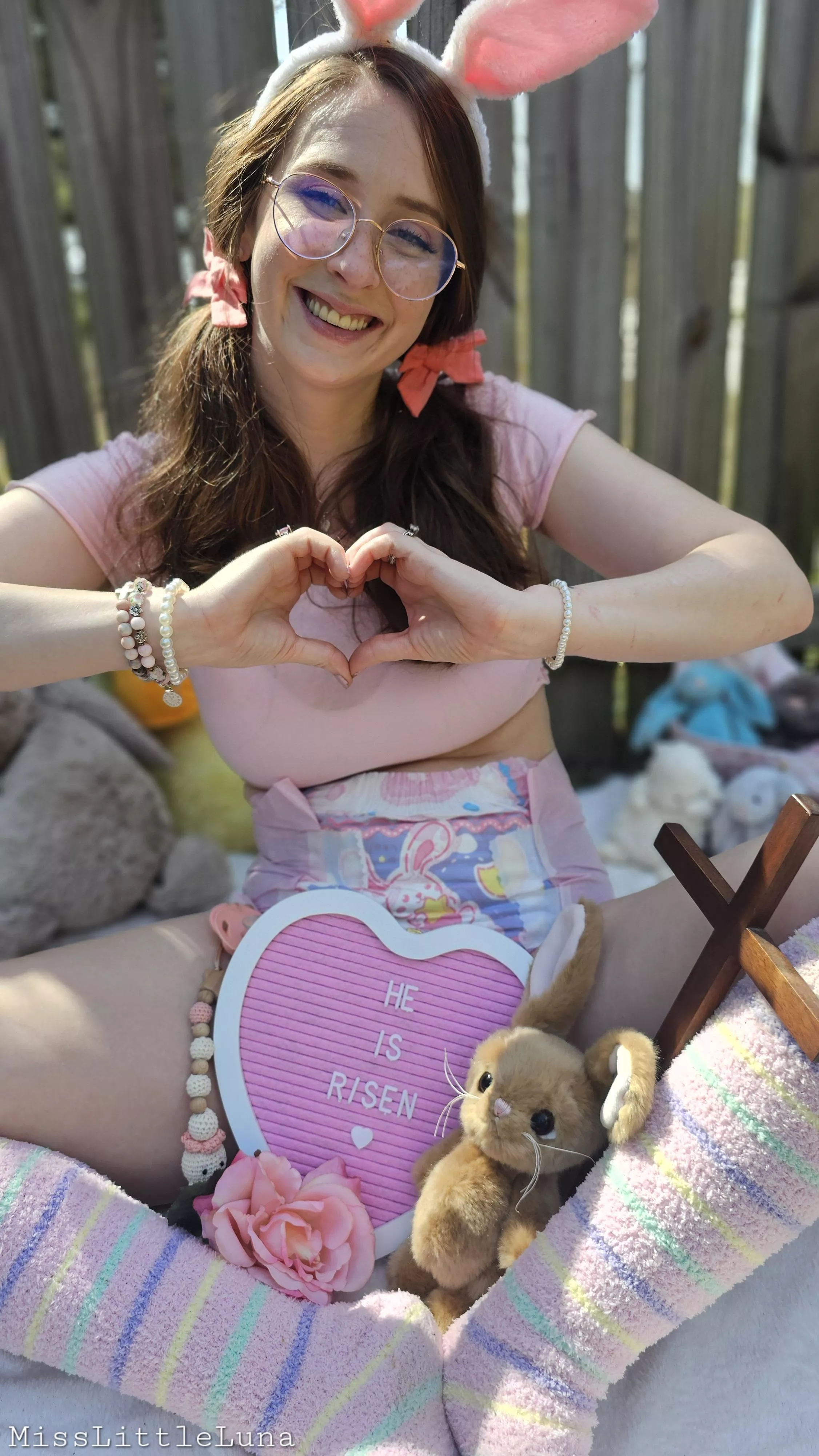 Happy Easter 🐰✝️ posted by MissLittleLuna