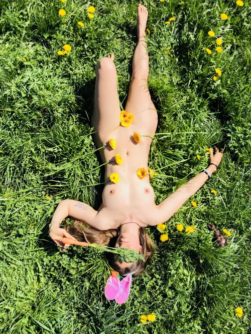 Happy easter.. you found what you were looking for... ME naked in the grass! by OutrageousAdagio3099