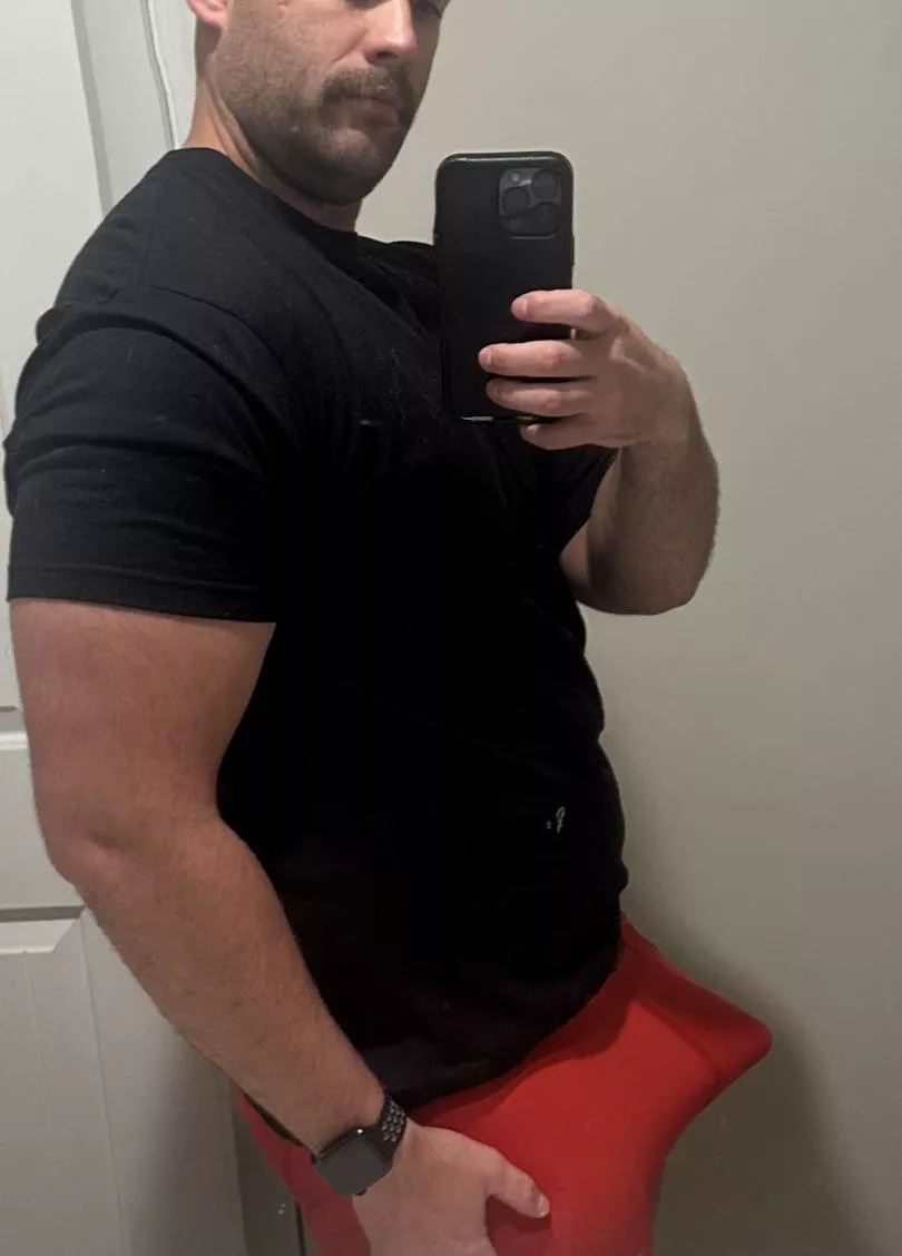 I think I might need to go up a size  posted by Hornyascanbe825