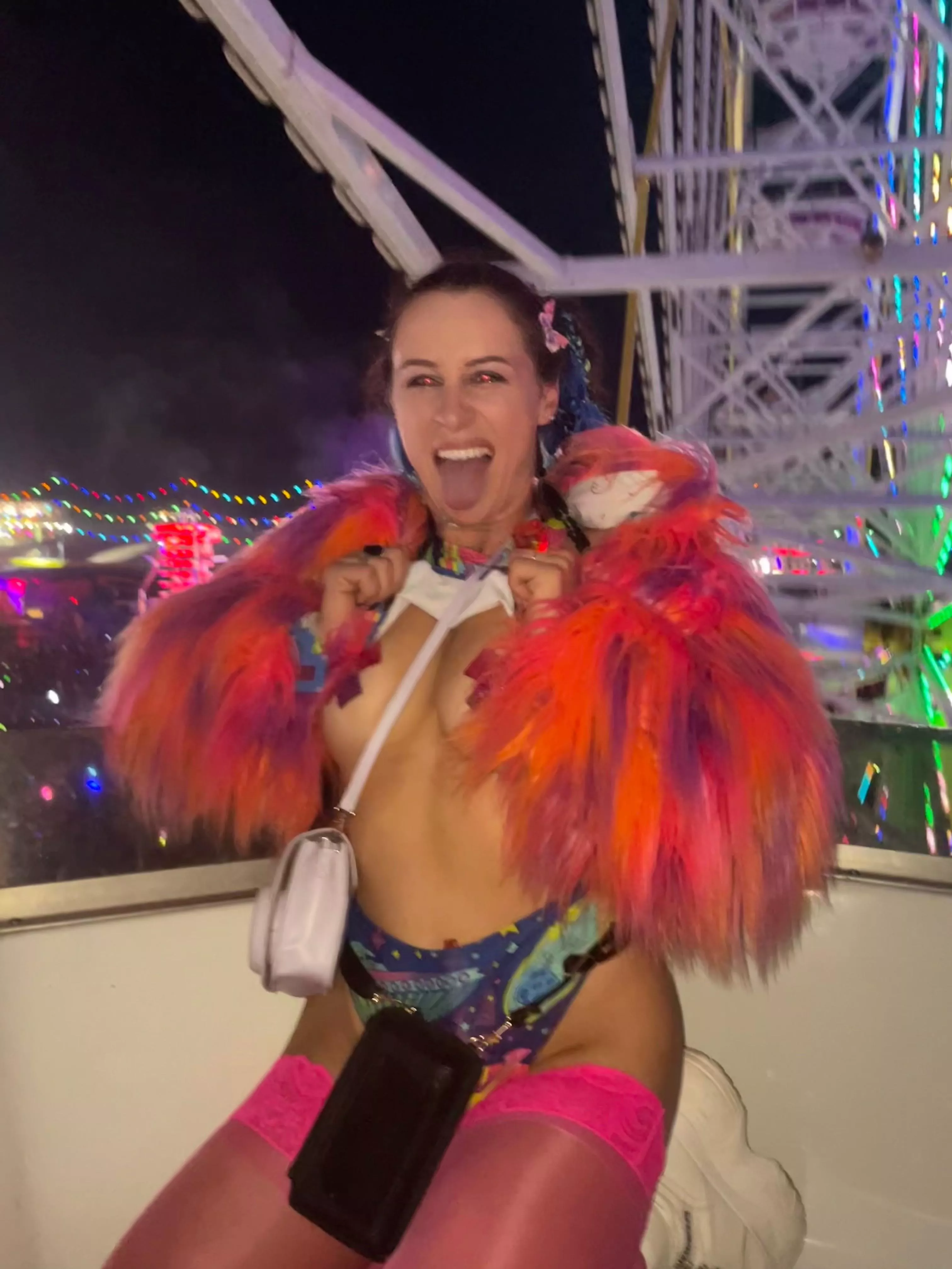 I’m trying to make out on Ferris wheel who’s down?  posted by kinkypotato69