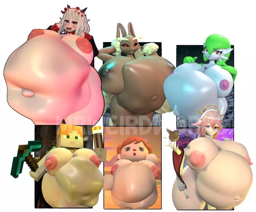 {Image} *smash announcer voice* CHOOSE YOUR PRED! [Multi pred] [F pred] (Art by MrWeirdWorksz) posted by SuggestionThick9848