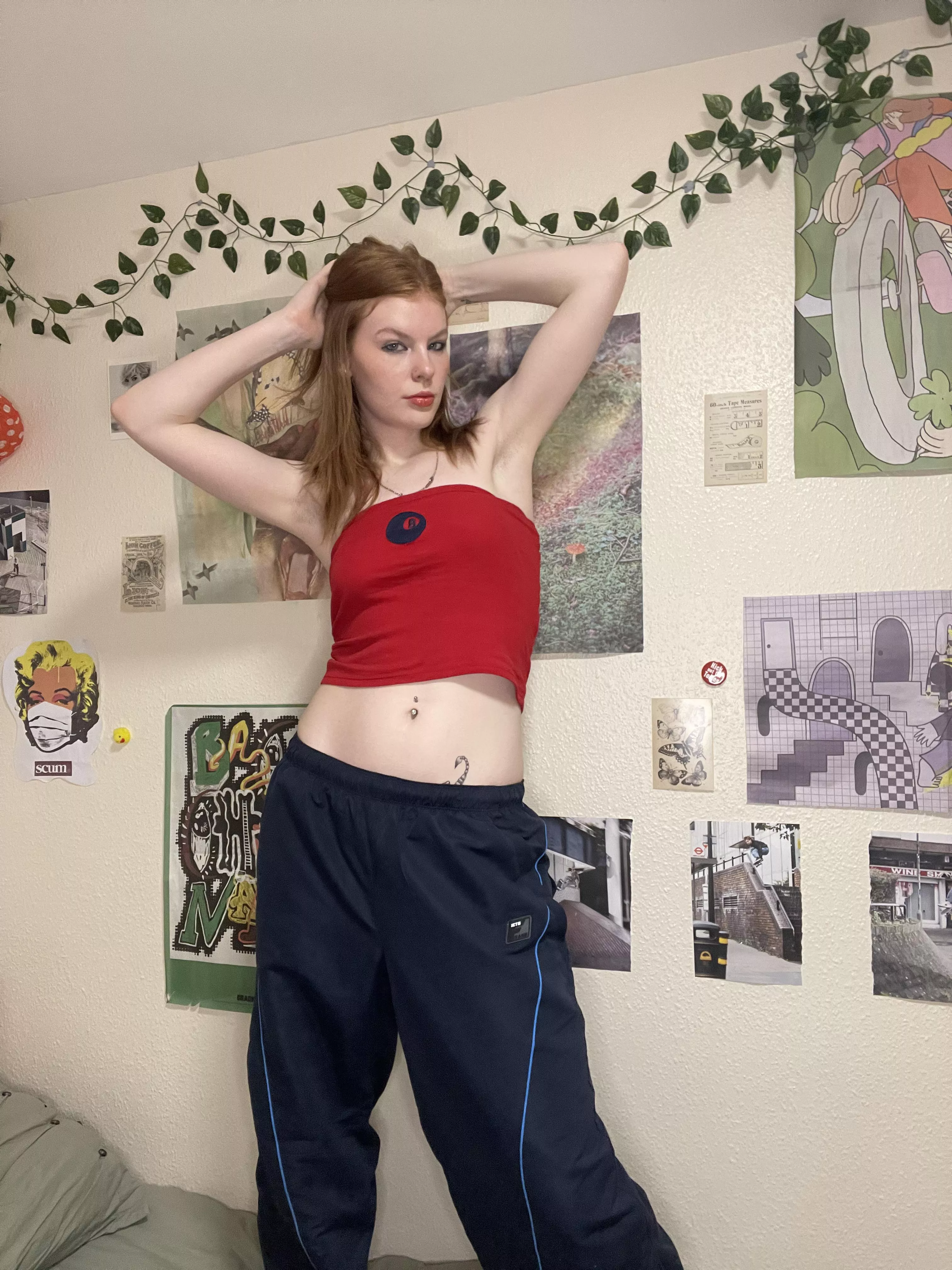 is red my colour or does it clash with my hair? 😅 posted by Tr4ditional_Pick