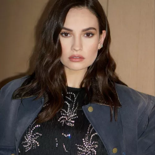 Lily James  by Hallow33n78