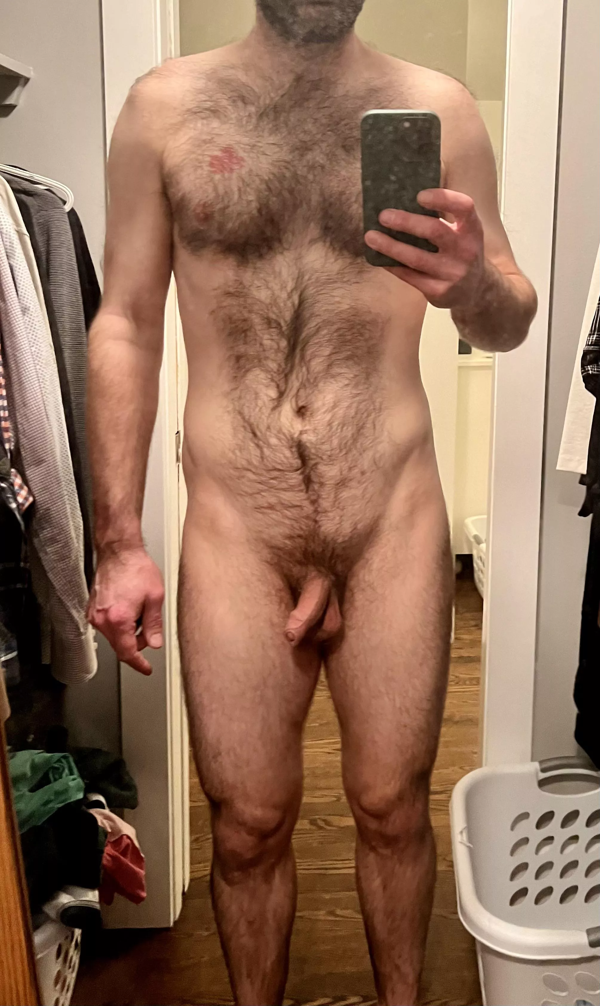 (M) 38 6’ 180lb. Am I too hairy? posted by repruof