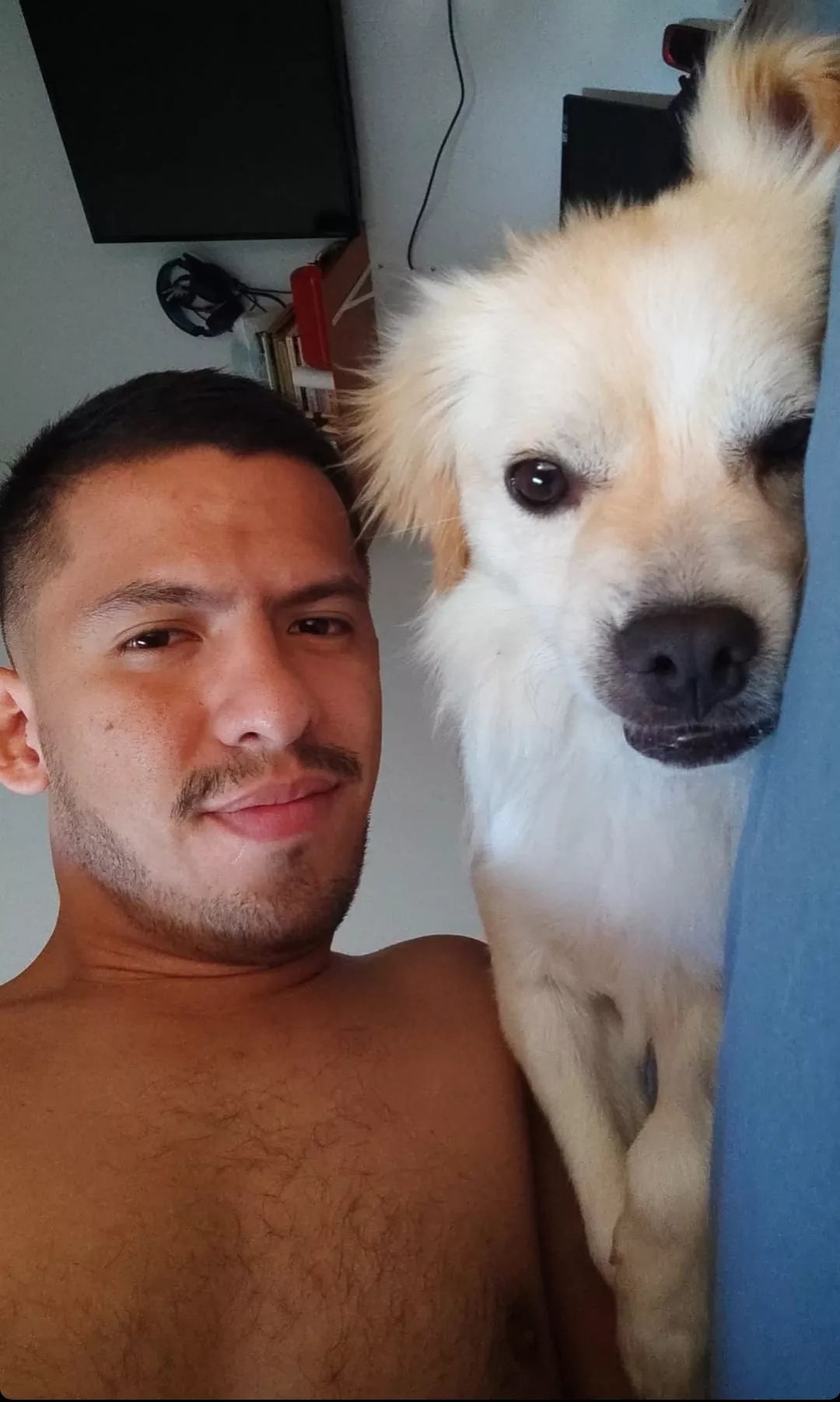 Me and my boy. Hope everyone's day is good.  posted by GemCanVirCap