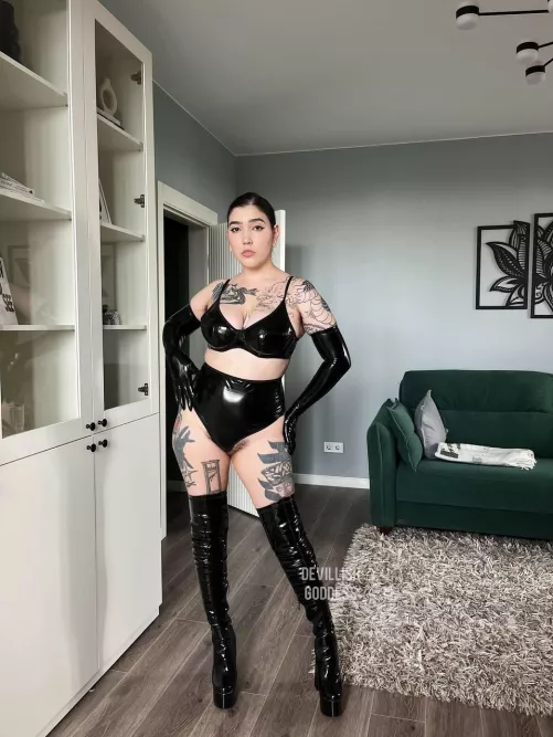 My body wrapped in pvc trigger your brain so hard by devillishgoddess