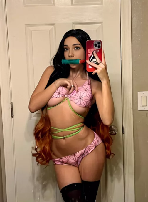 Nezuko (Demon Slayer) by LUM13NYX posted by Lum13Nyx