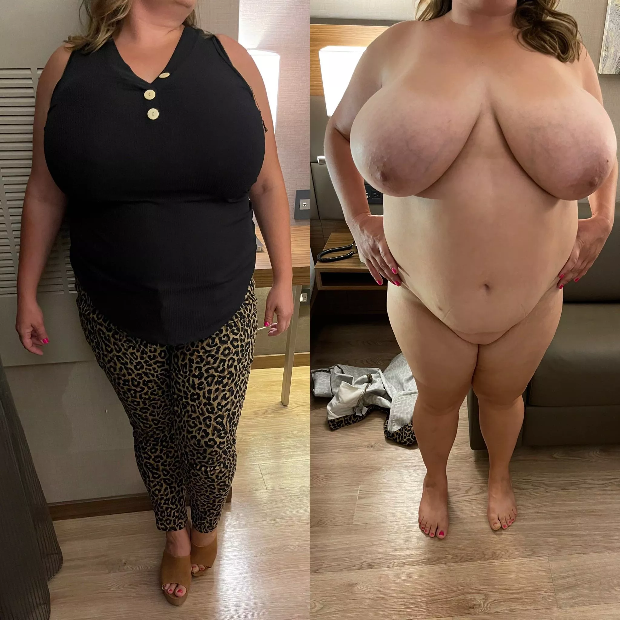 on -> off (41 f) posted by BuxomSoccerMom