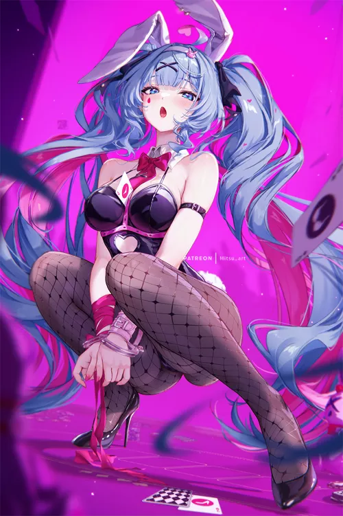 RH Bunny Miku  by CheetahSperm18
