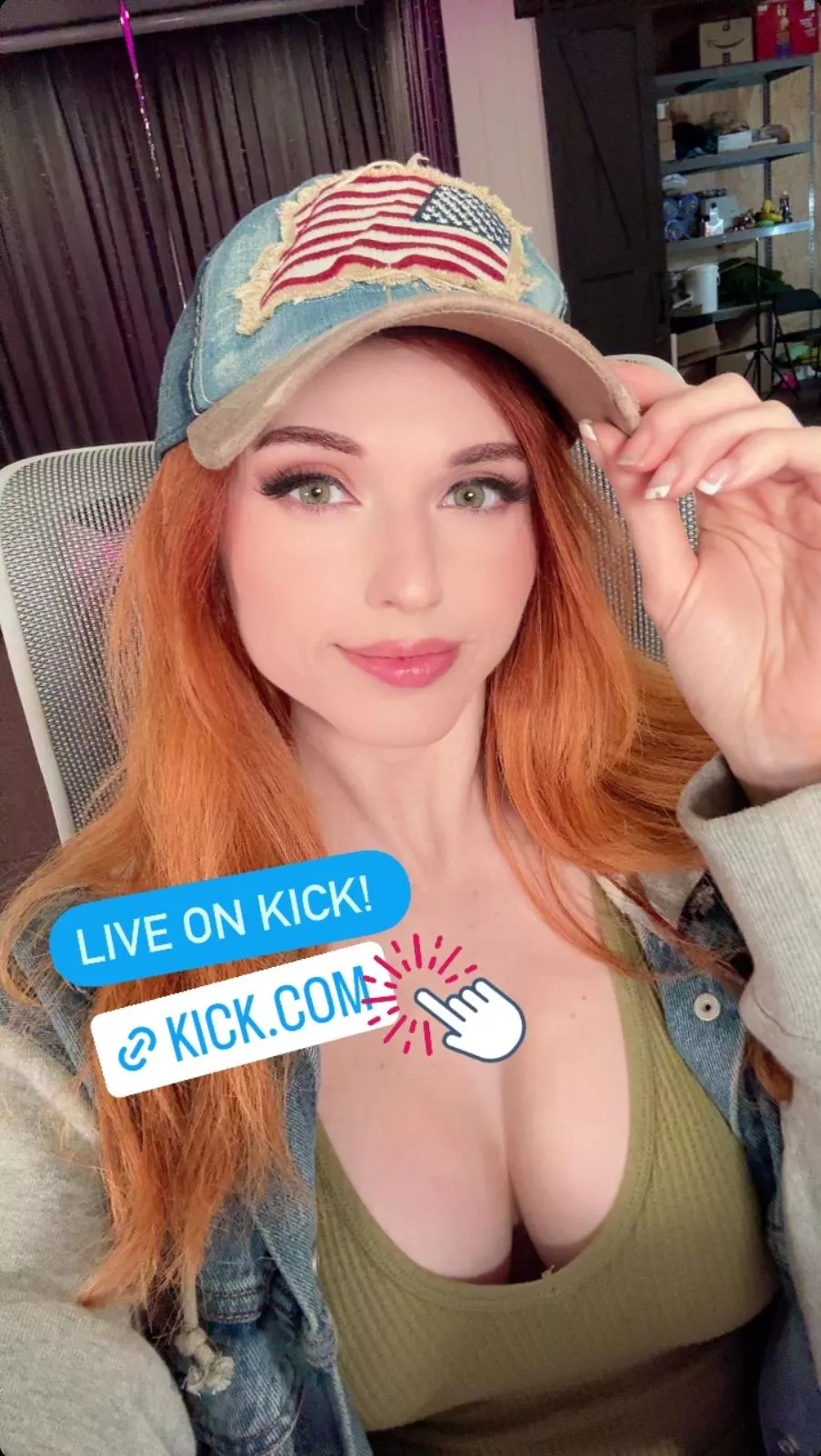 🚨 SHE'S LIVE RIGHT NOW! 🚨 KICK.COM/AMOURANTH 🚨 posted by InfiltratorOmega
