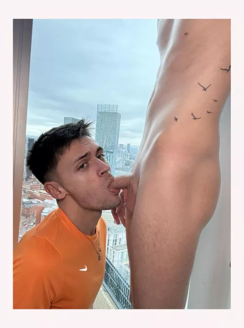 sucking cock while ths city watches by Live-Leg7007