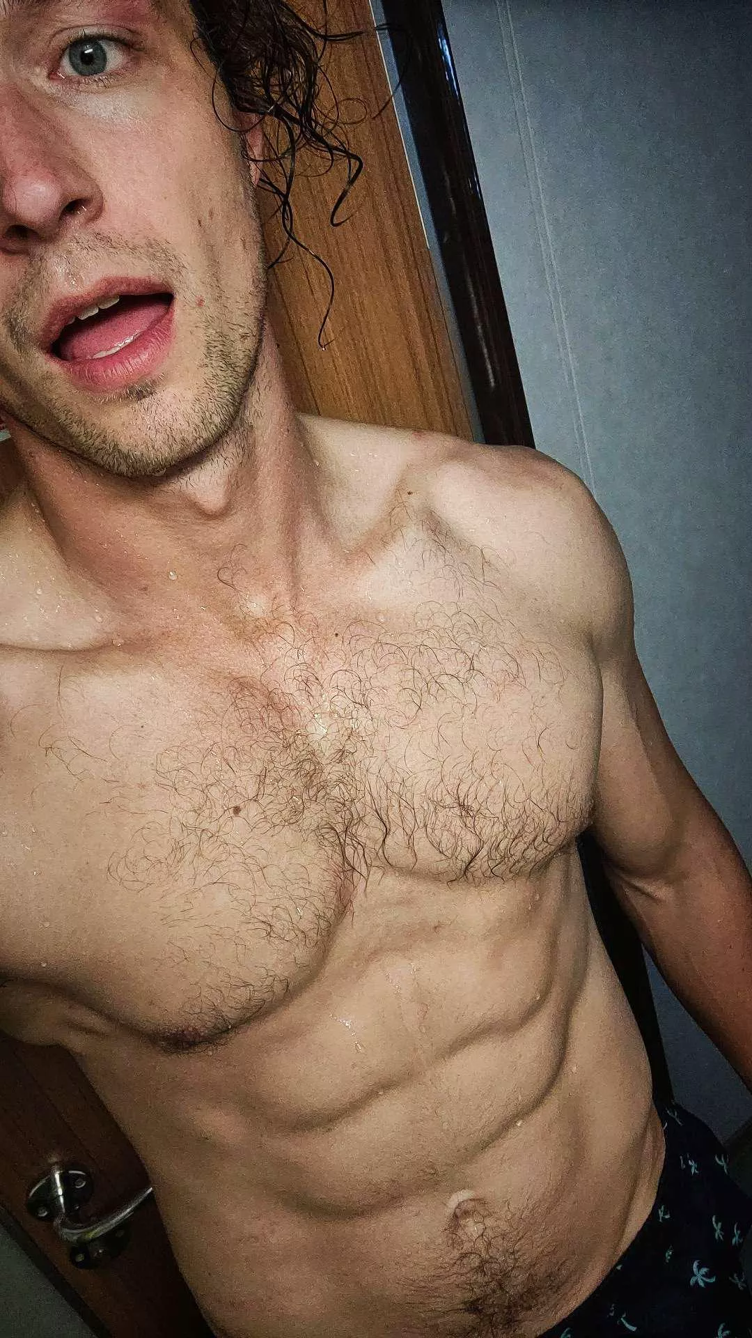 That swim was too far! Bring me water 💦 posted by Sailor-daddyyy