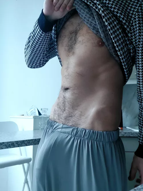 Would you mind if I don't wear underwear at breakfast? by italianmonsterD