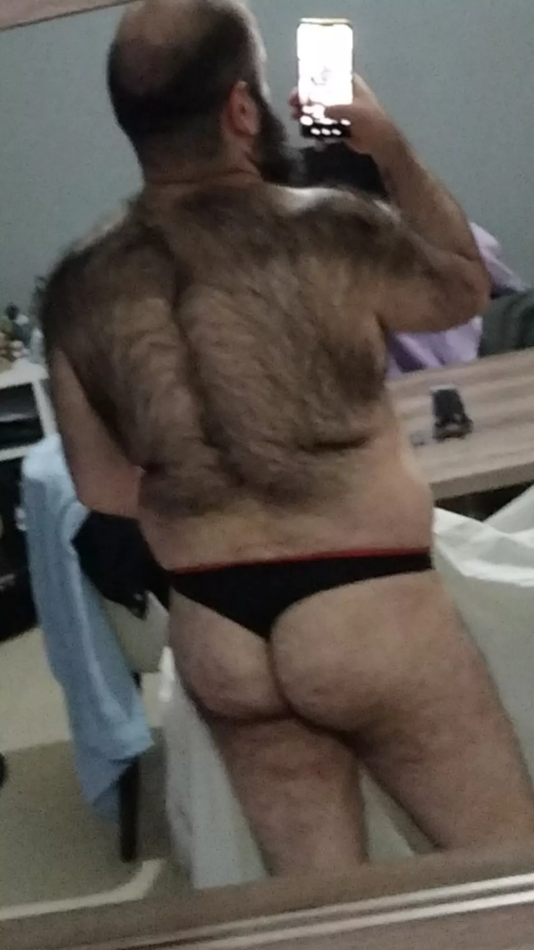 Are my  back and ass hairy enough?  posted by thebeard-bear