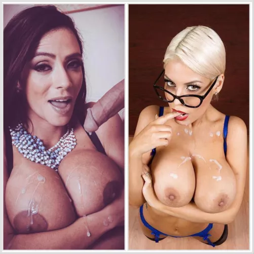 Ariella ferra vs Bridgette B: if they offered you a tit fuck who do you accept? by FrostyAd4902