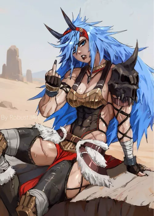 Attitude (RobustaArt) [Monster Hunter] by Throwawheylmao