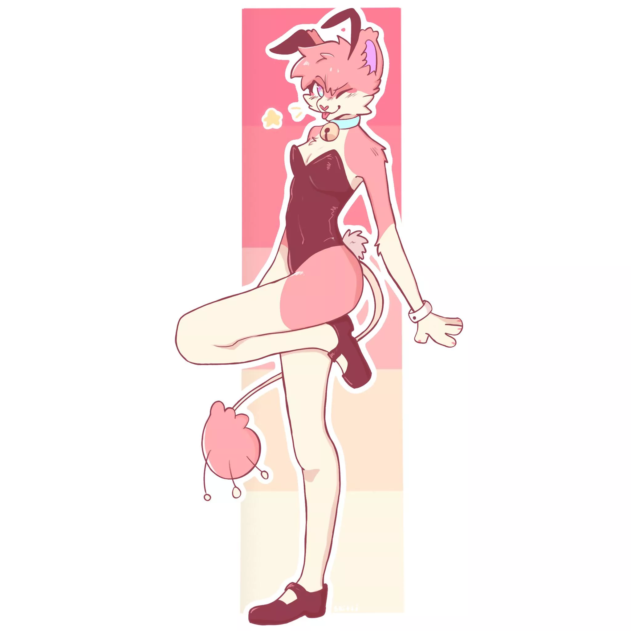 Bunny kitty posted by skitt-i