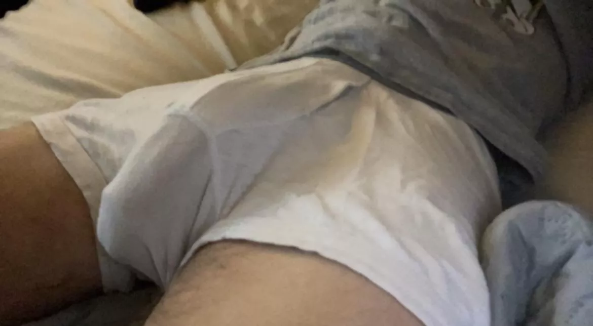 can’t walk around the house in my underwear :/ dm if you want to see more  posted by mrgraysweatpants_