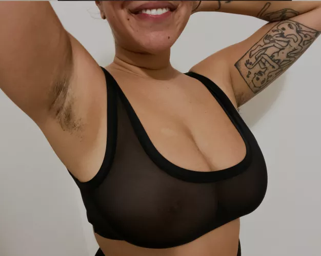 Come for a sniff after my workout? by maia-rae