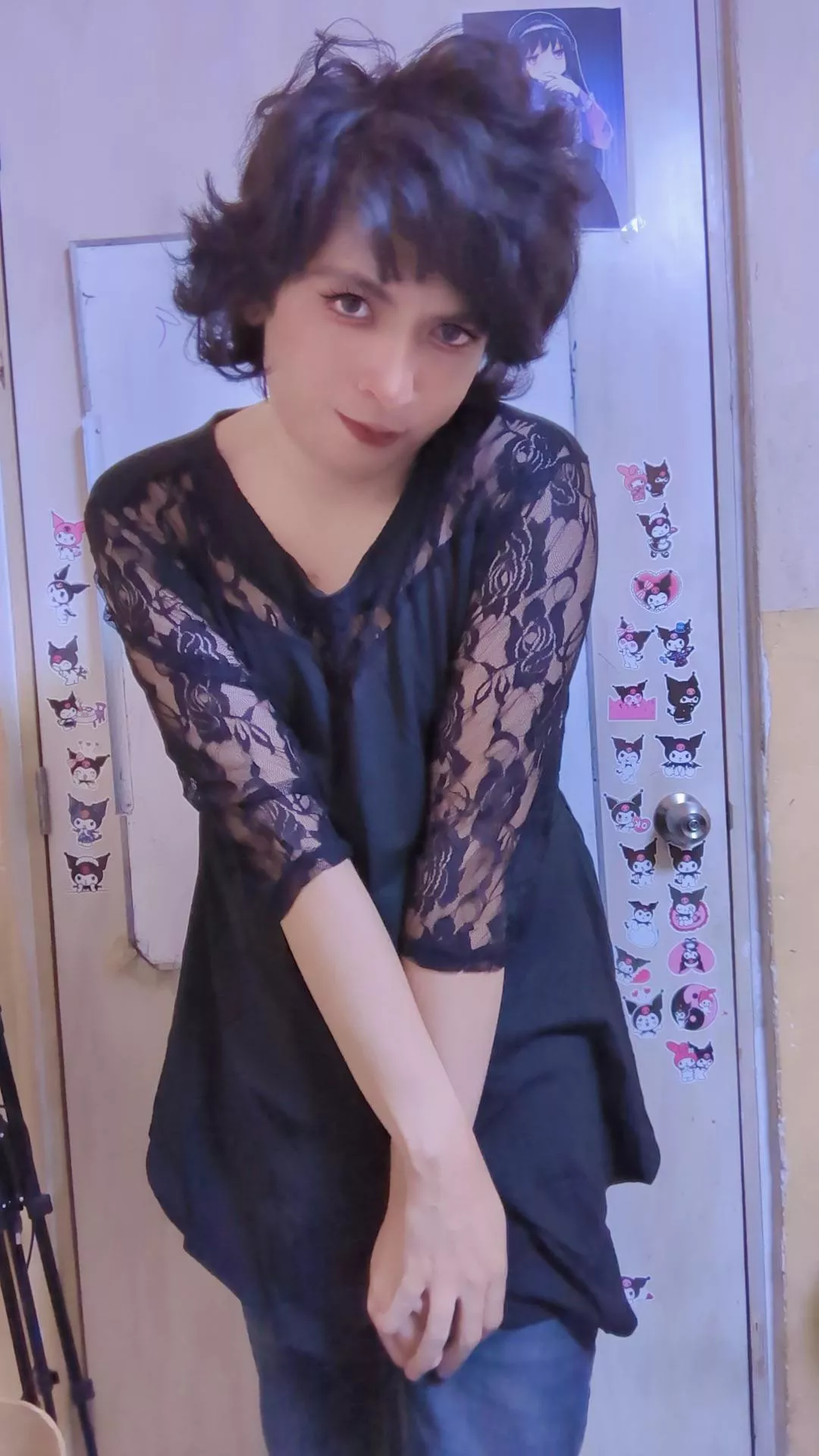 Don’t mind my hair I’m trying a crazy lady style posted by lily_stormagedon