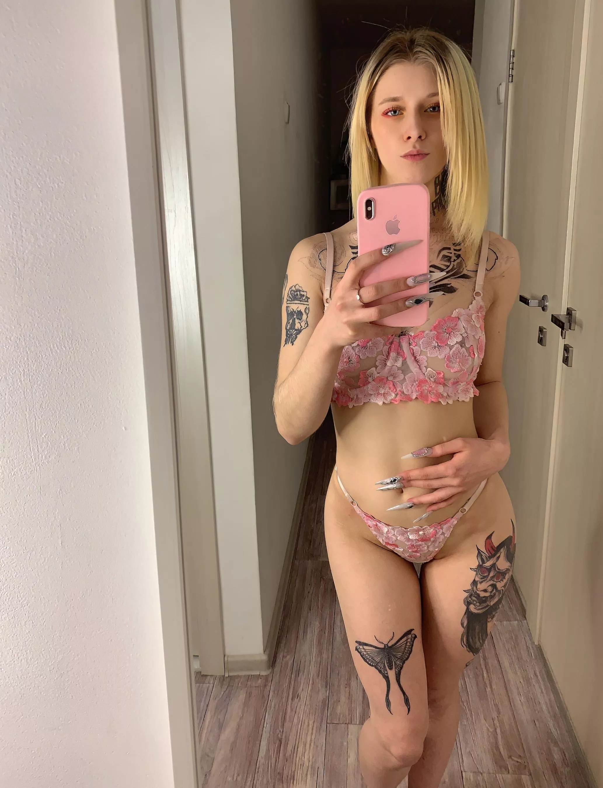 Every girl wears pink once in a while posted by heretomess372