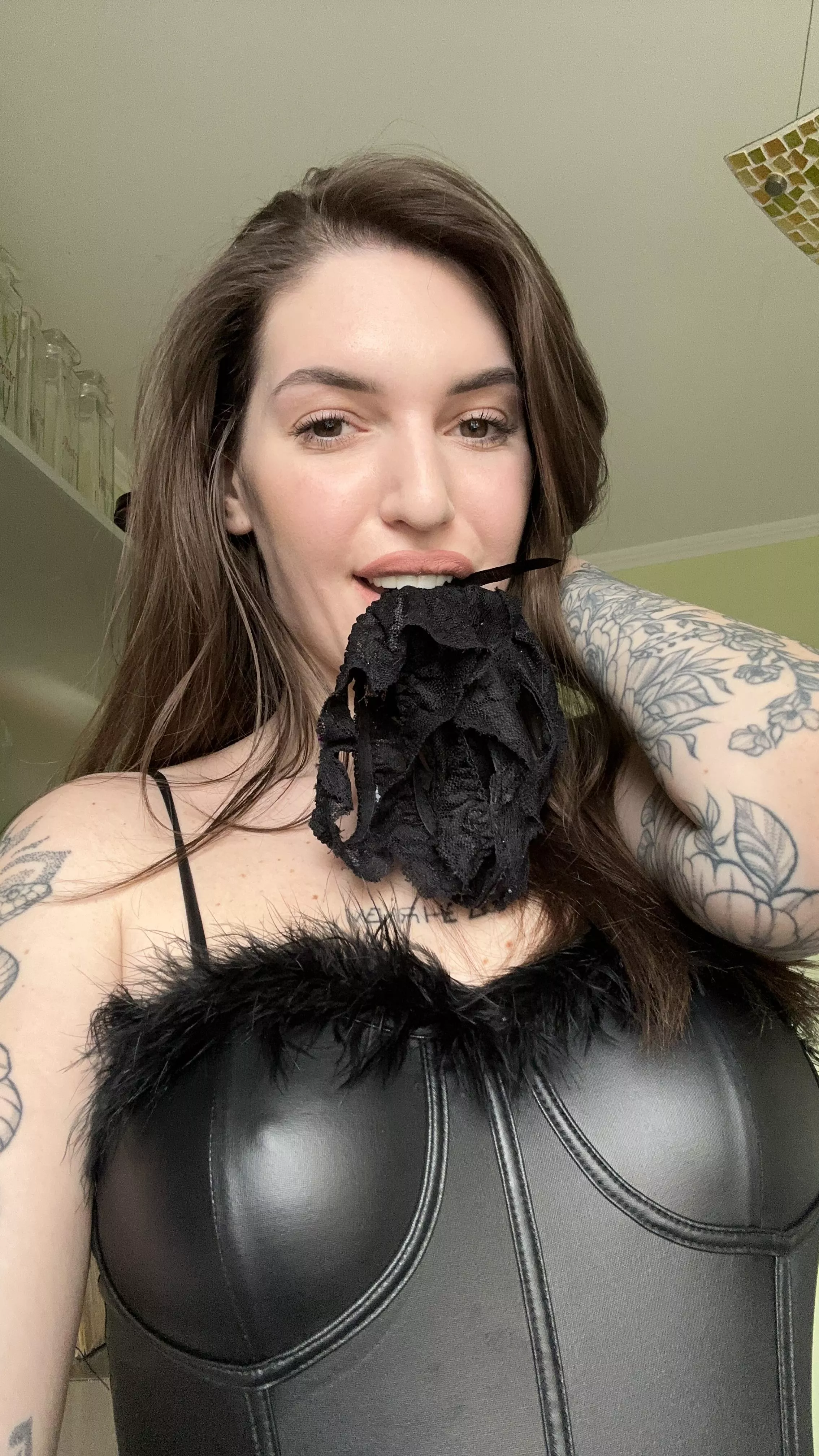 My panties are very tasty. Do u want to try? posted by Iseespookyeyes