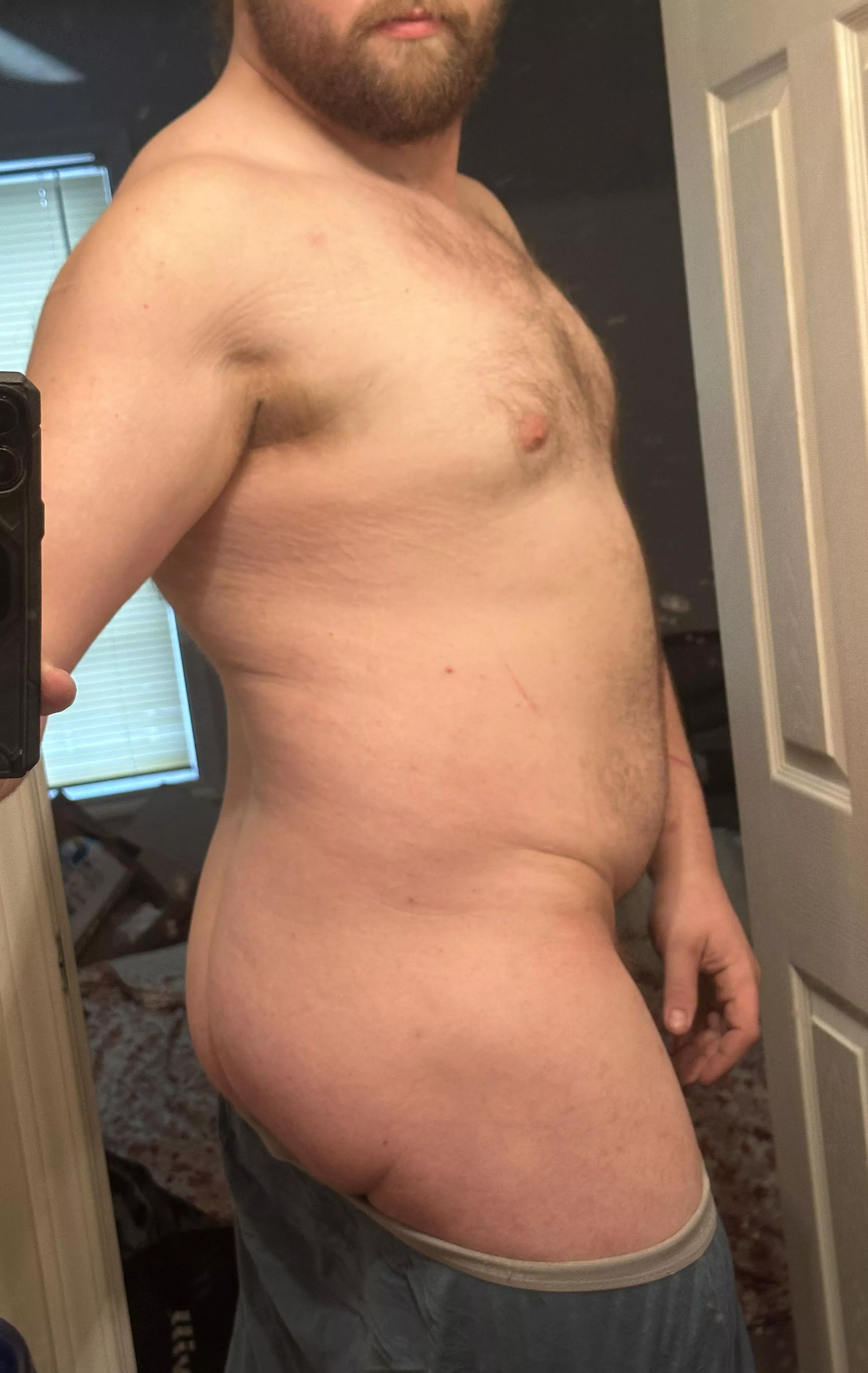 Never cared for my booty, but my lady loves to watch it jiggle. posted by Imaginary-Dog3522