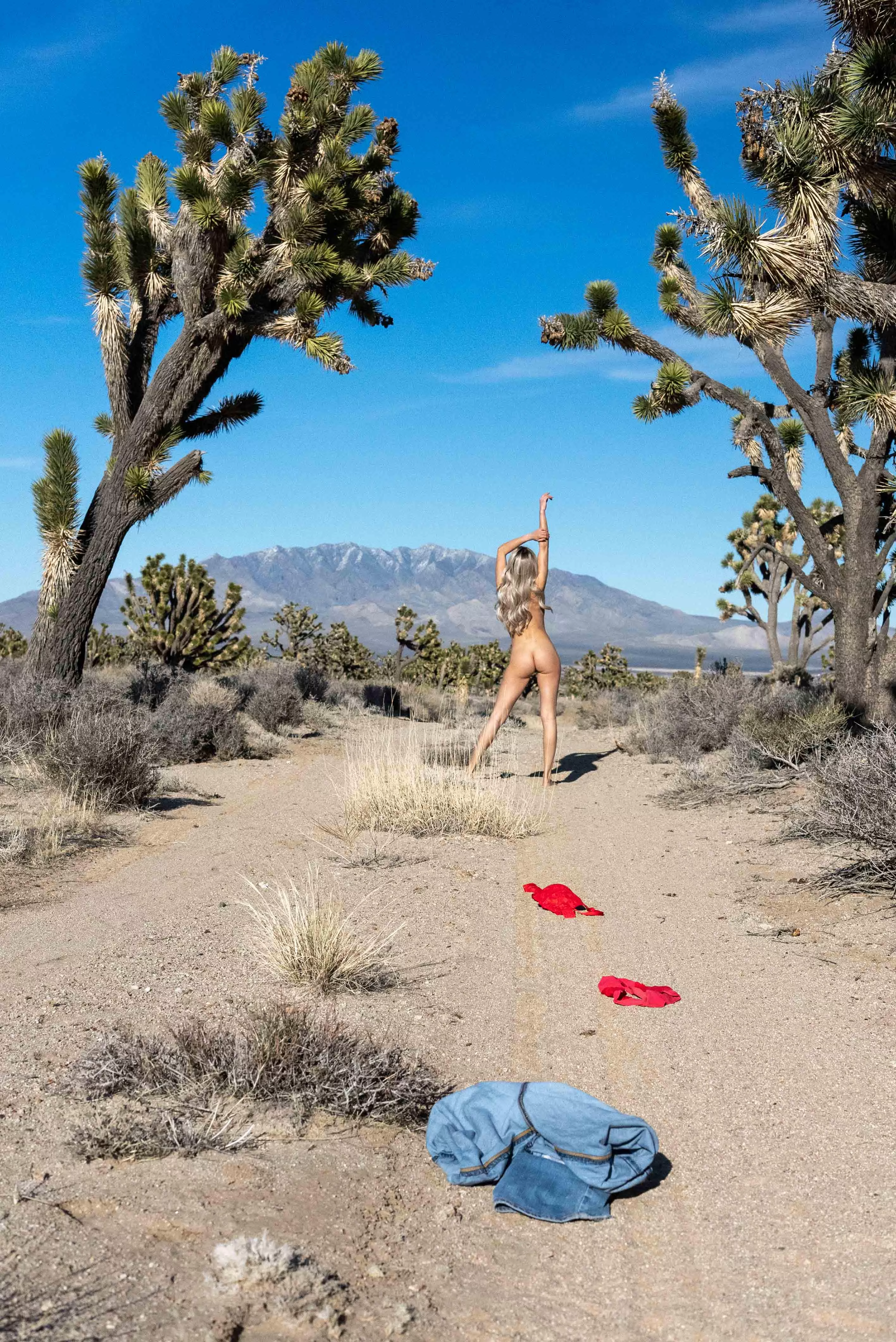 Posing like a Joshua tree  posted by hayley_and_kian