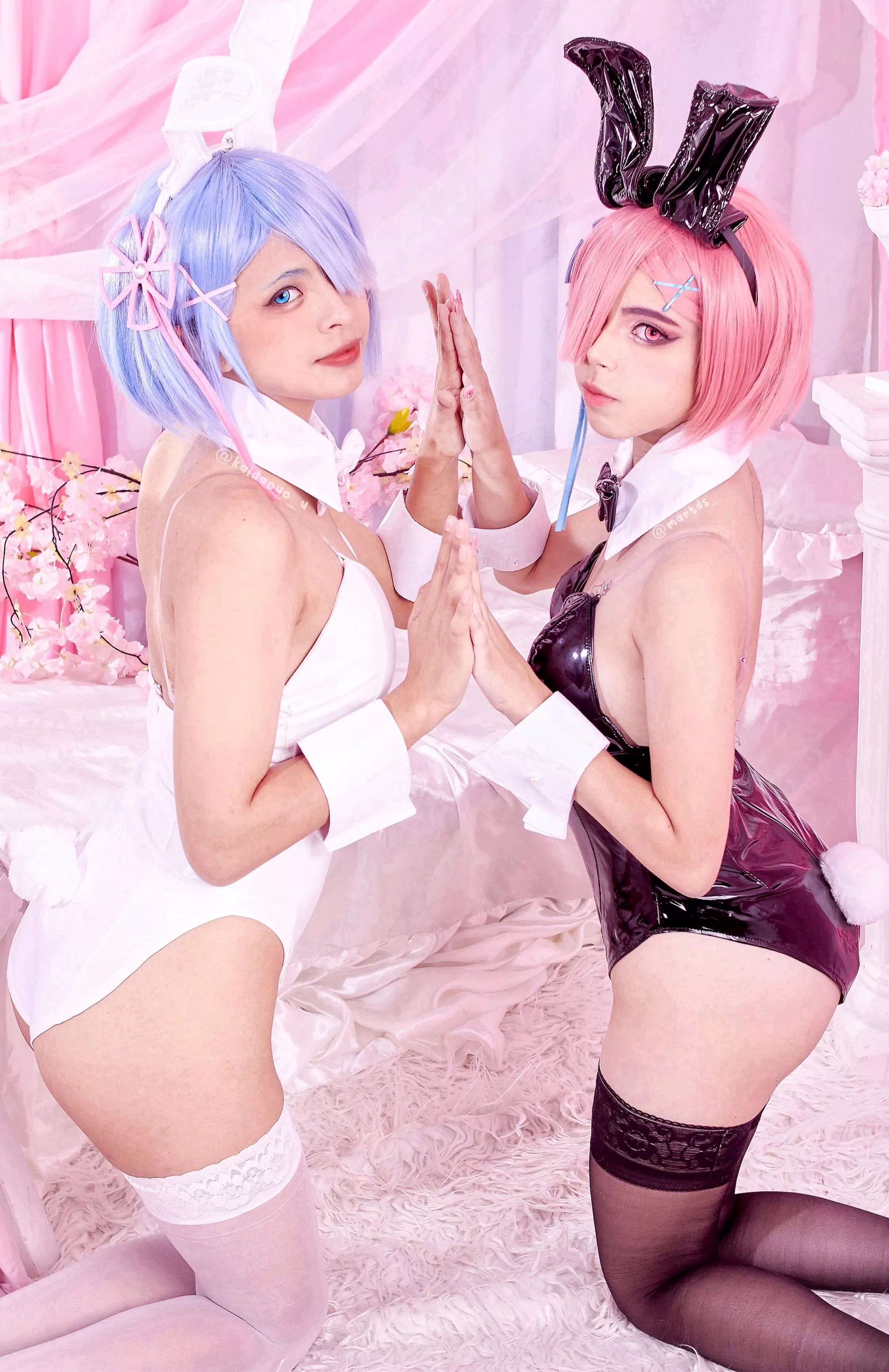 Rem & Ram by martds_ and kaidaouo_u posted by martds_