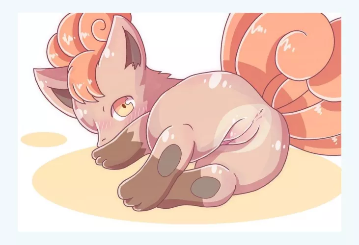 Shy Vulpix [F] (Artisf Unknown) by Murky-Tip6322