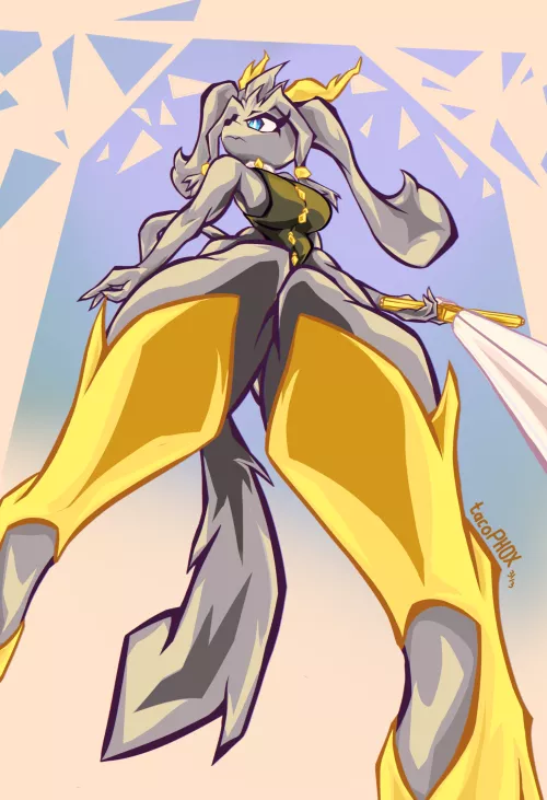 Sybil from Pseudoregalia (Tacophox)(OC) by Fatal_Taco