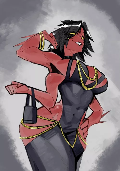 The things she can do with four arms... by TotallyNotLeviathan