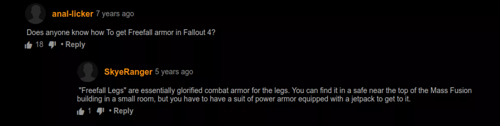 those are some hot lesbians... but how do you get freefall armor in fallout 4? by SweetGirlNectar