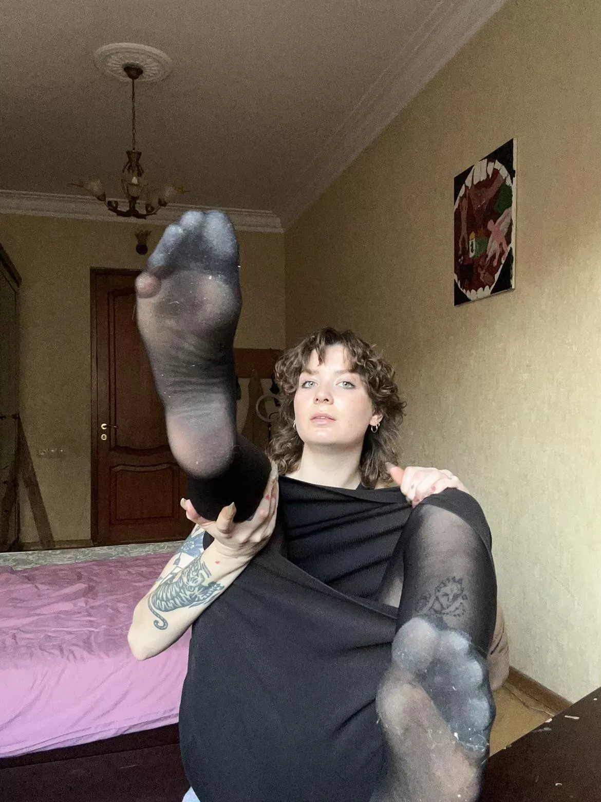Are my feet elegant enough? posted by feetyourlick