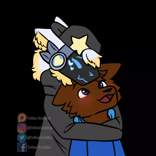 Big Loving Hug (YCH Work :D) by ToffeeCreation