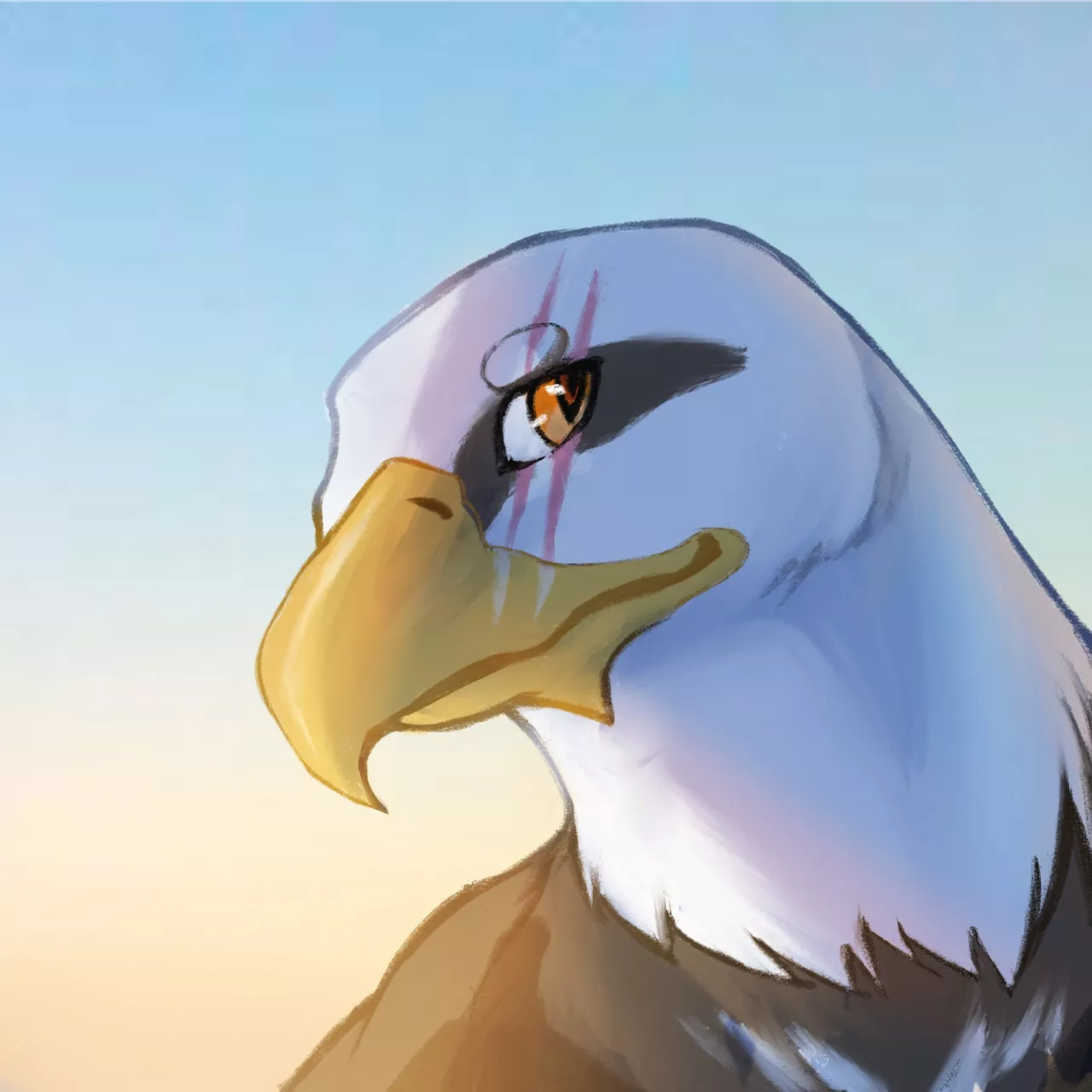 (Comm) Portrait at Dawn @Stampmats posted by StampmatS