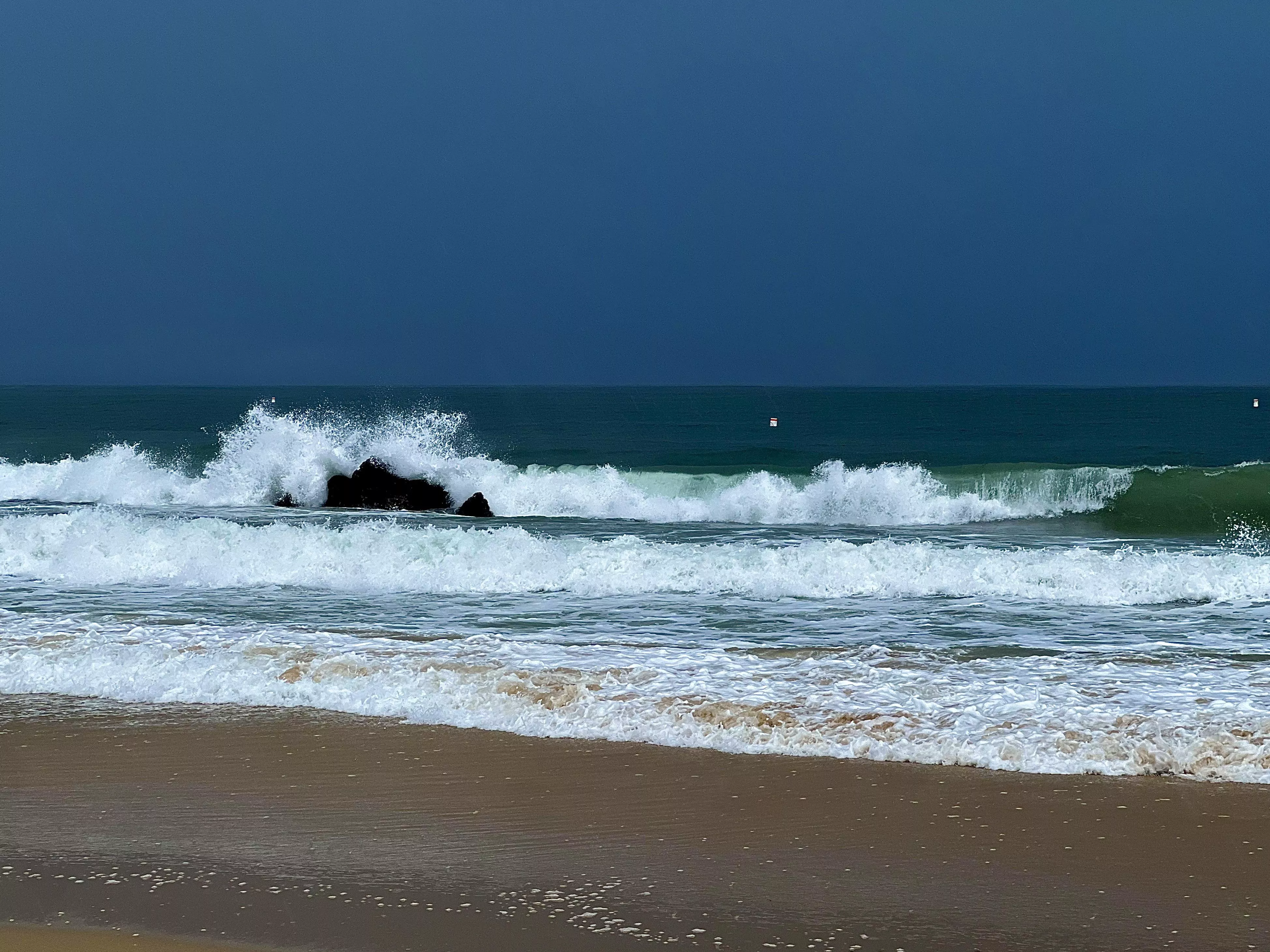 Corona del Mar State Beach during thunderstorm  posted by lanafre04