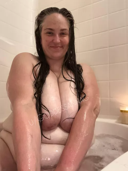 Enjoying a late night bubble bath 37F by GoddessAnnaG