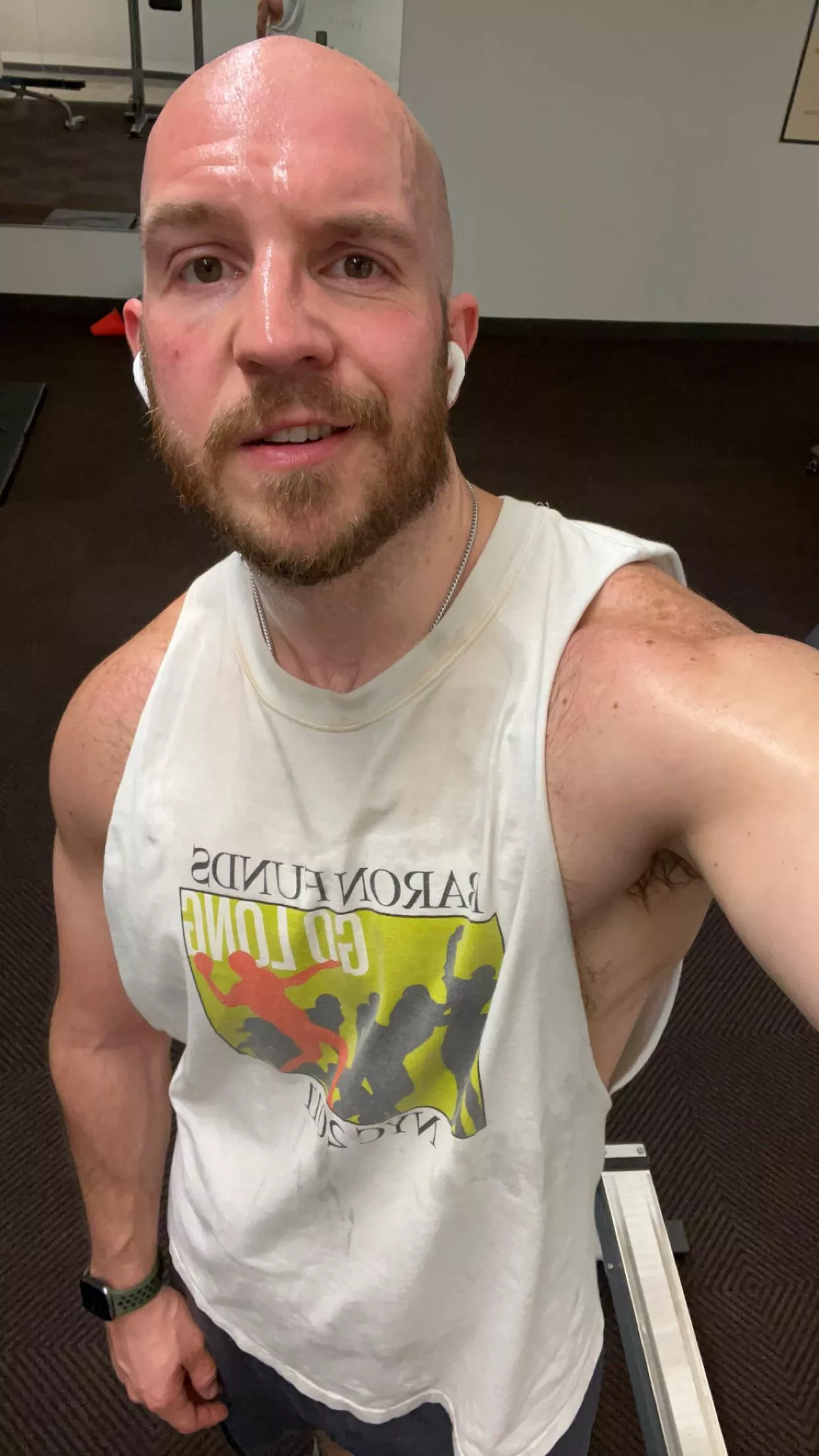 First day at the gym after vacation, struggling but glad to be back. posted by Deep_Snow6546