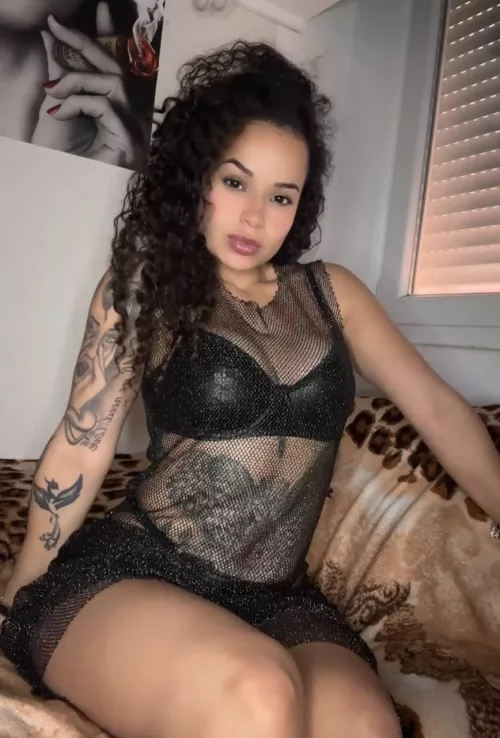 Fishnet suit me? by PreAimXB1