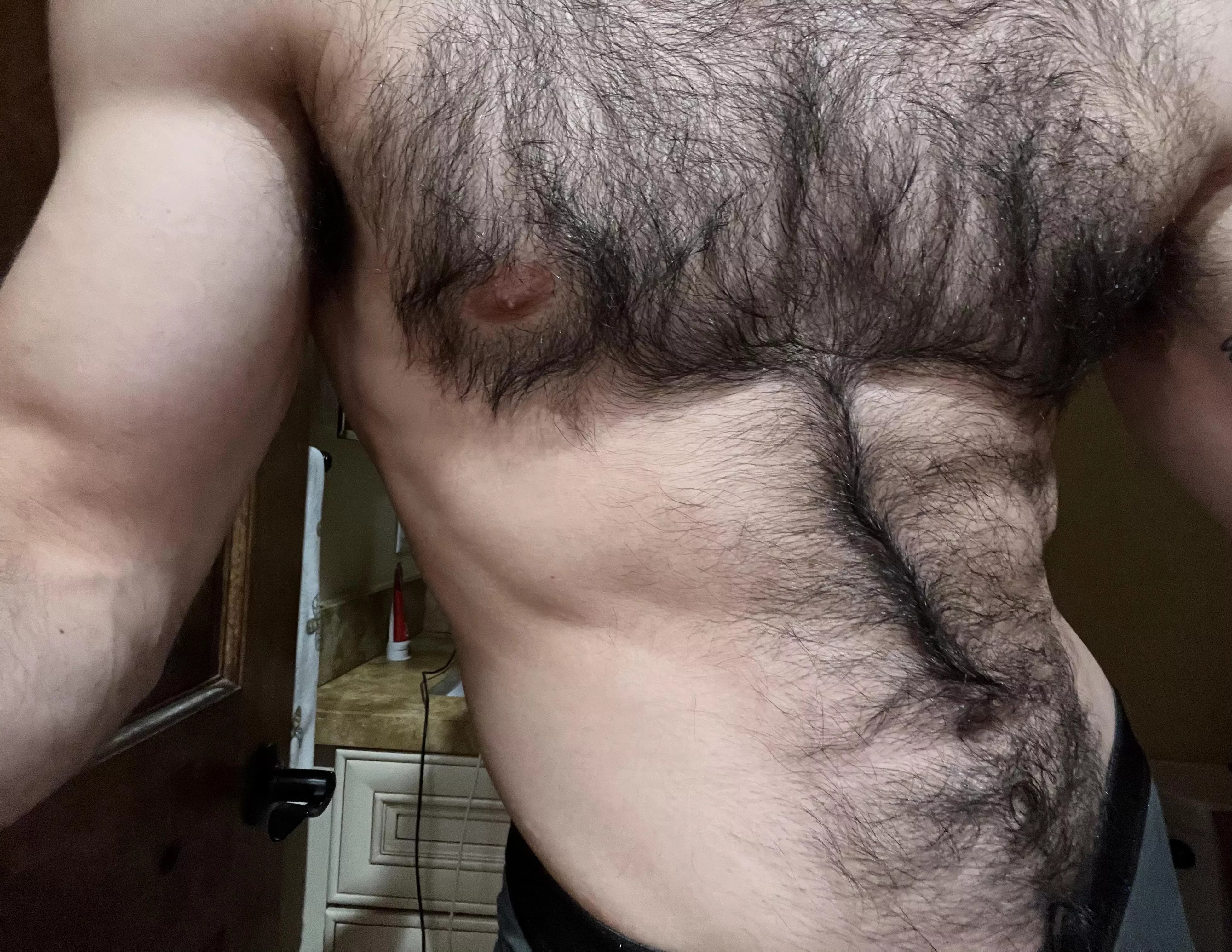 Hairy chest posted by ProPace187