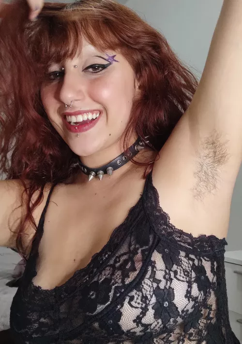 happily hairy and comfortable by charm1ngred