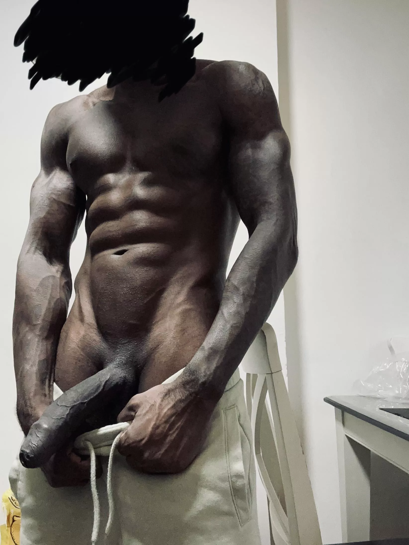 How many abs did you count?  posted by hornypurple