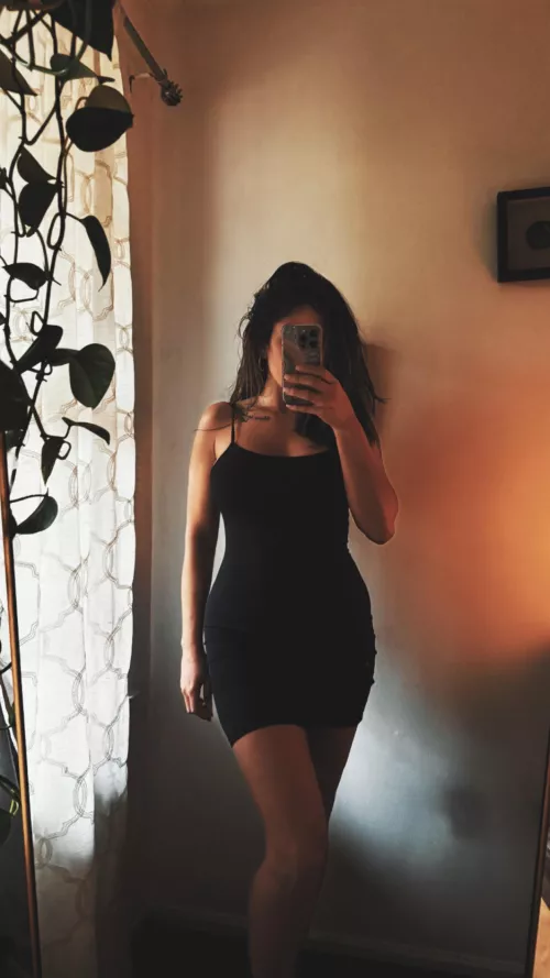 It must be her little black dress by T_4941