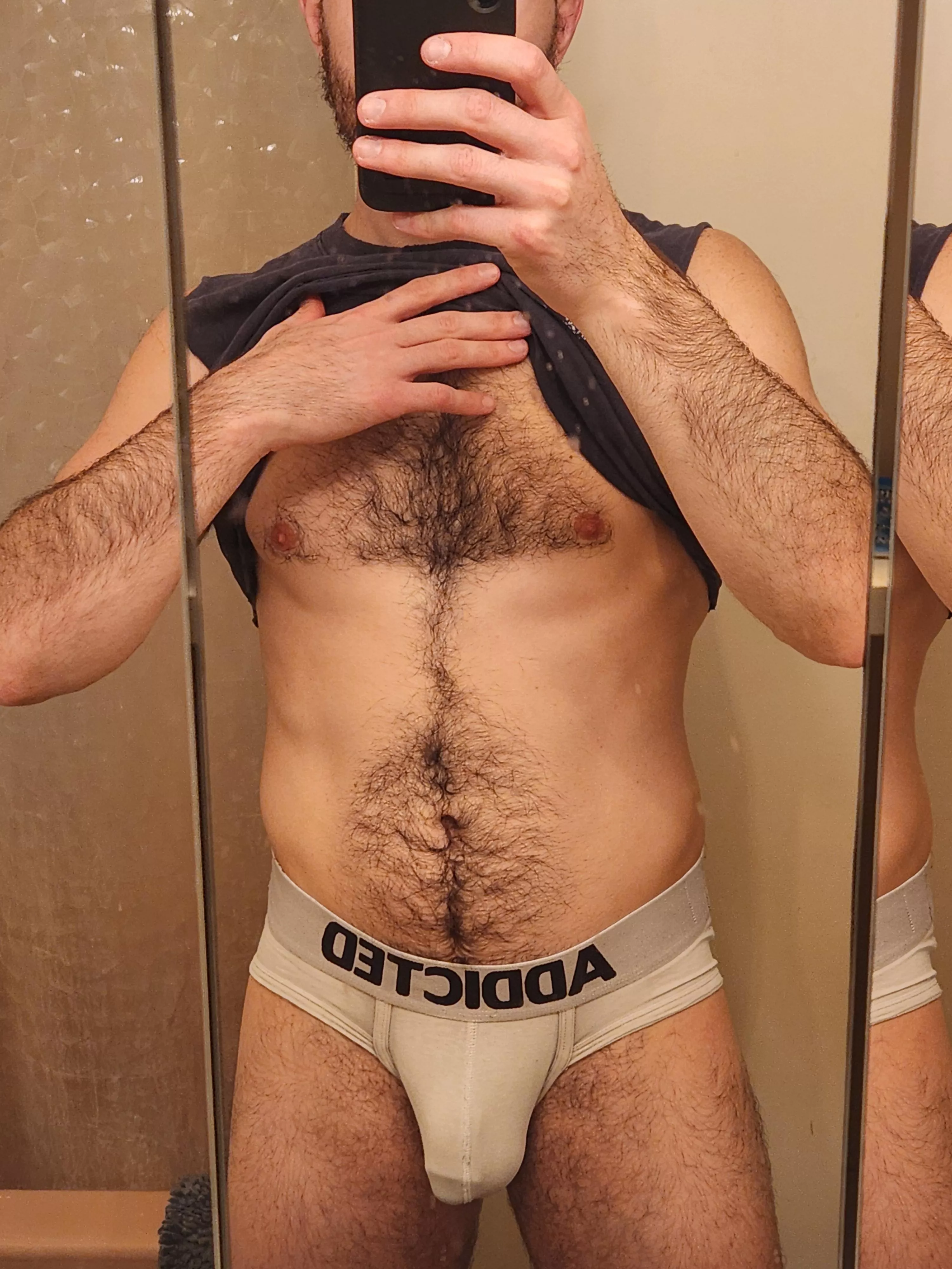 Just finished a 2 hour cardio class after biking to and from work today and hitting the gym this morning, so these briefs are riiiipe posted by busterrpup