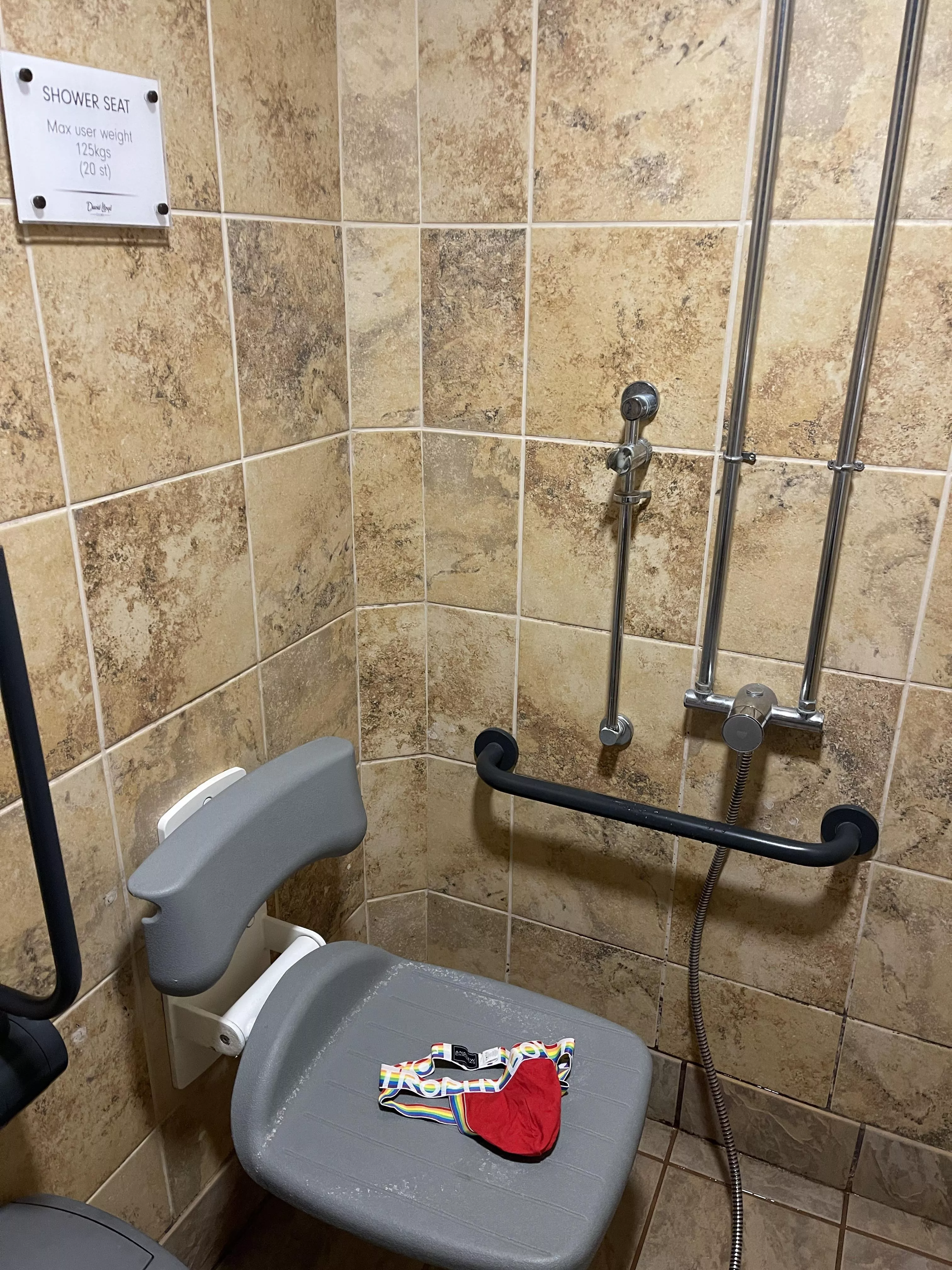 Just took off my jockstraps after gym. Should I leave it there? posted by anonhungdoctor