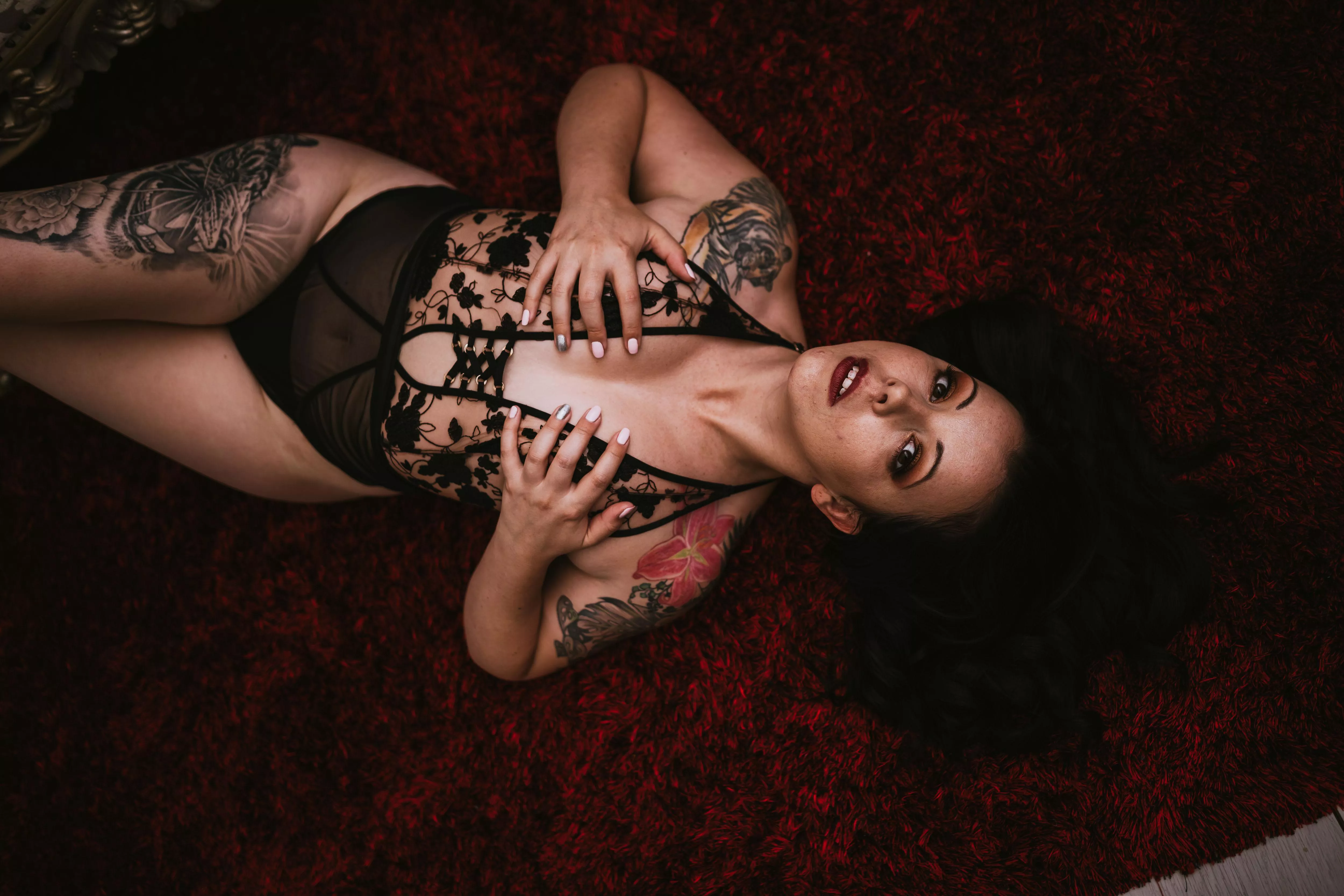 My slender body looks even sexier in these nets posted by sexmania23