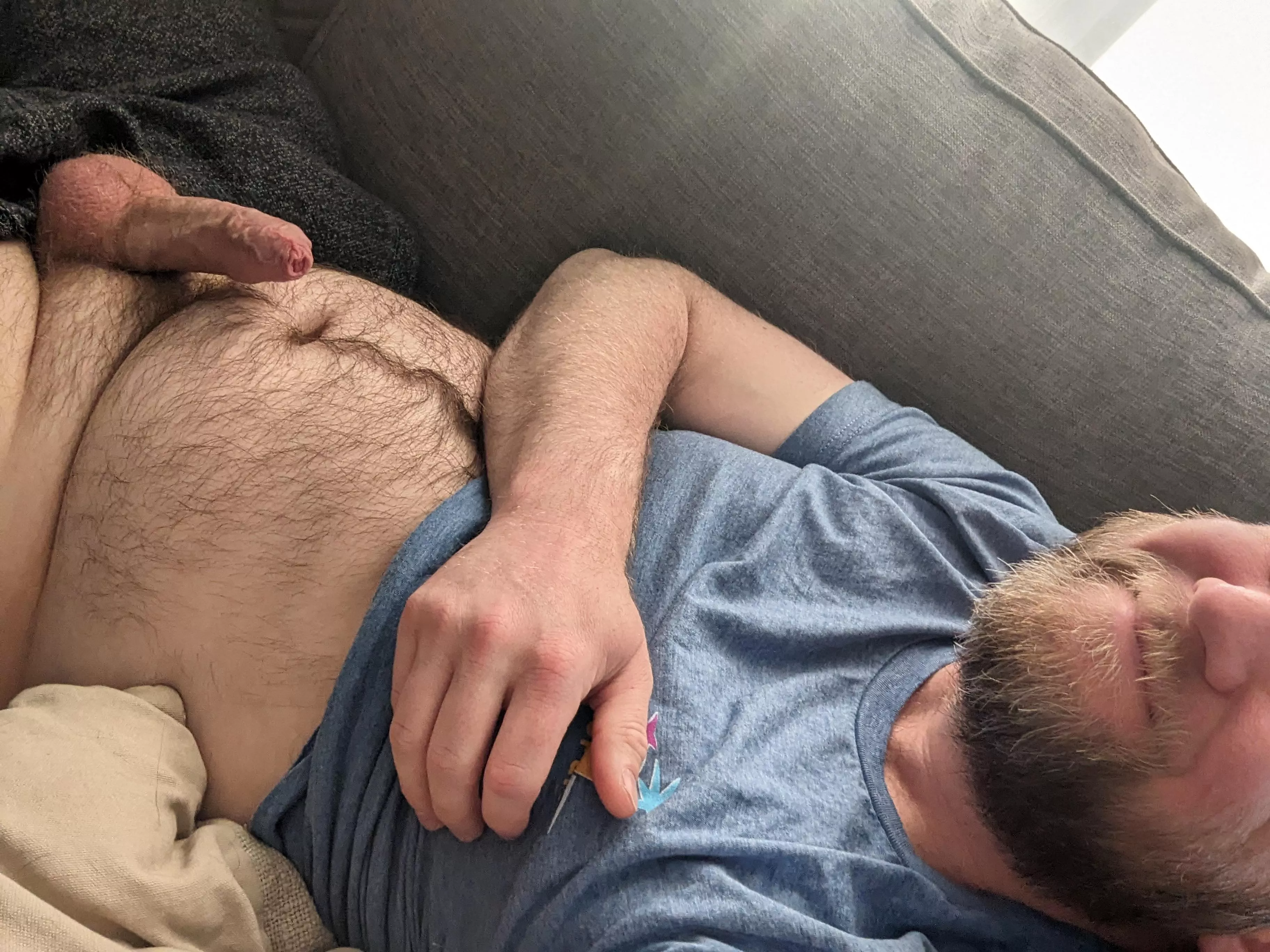 Rise and shine couch time  posted by Embarrassed_Song_507