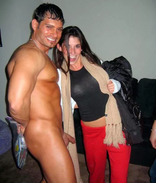 She didn't want a stripper for her bachelorette but damn she was glad she had one  by boredhornystoner